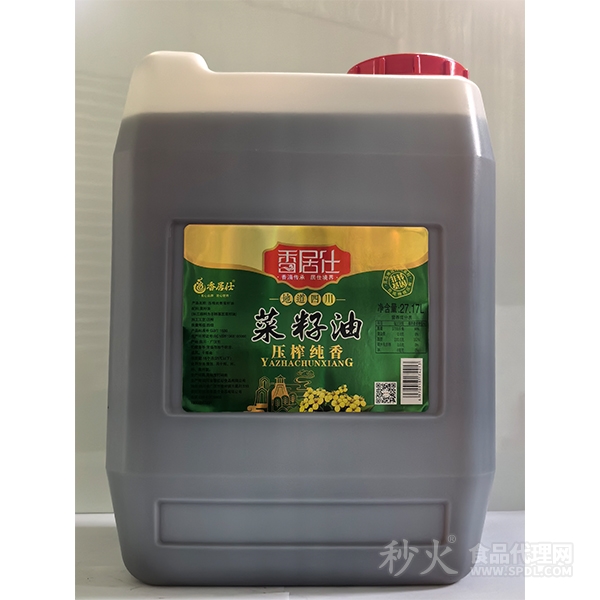 香居仕菜籽油27.17L