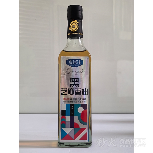 香居仕黑芝麻香油300ml