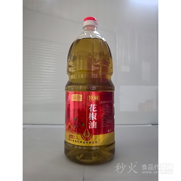 香居仕特麻花椒油2.5L
