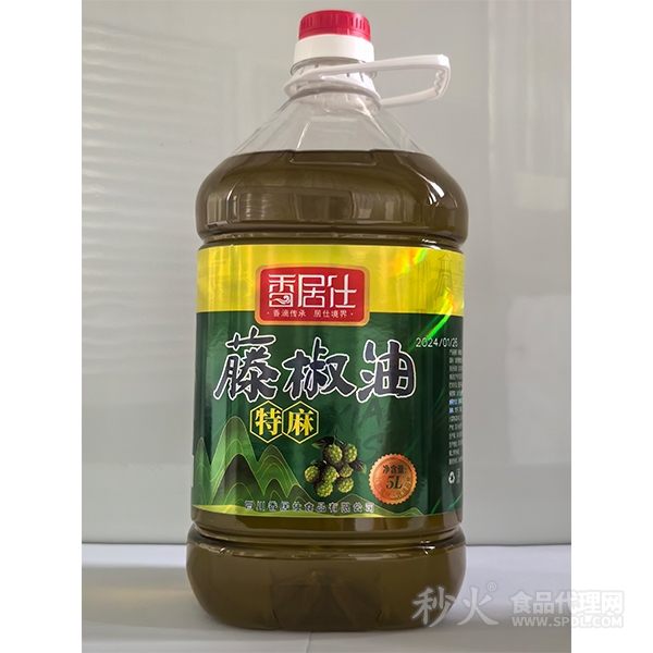 香居仕特麻藤椒油5L