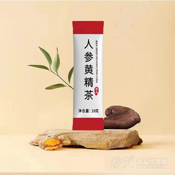 人参黄精茶10g