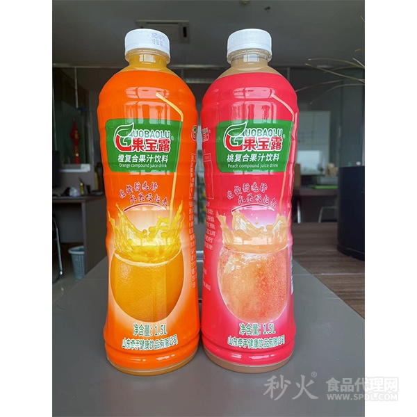 果宝露复合果汁饮料1.5L