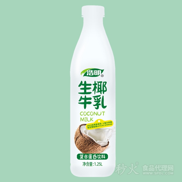 浩明生椰牛乳饮品1.25L