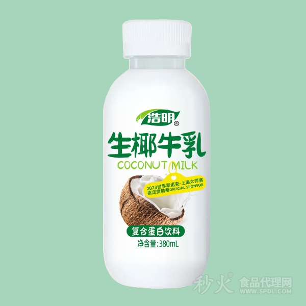 浩明生椰牛乳饮品380ml