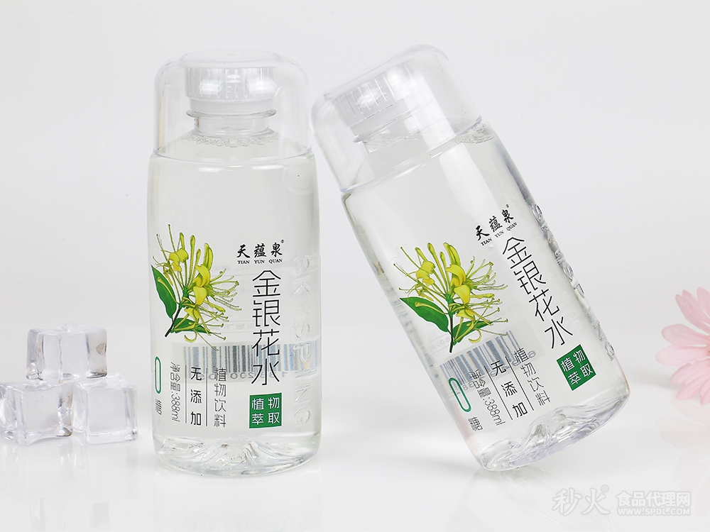 天蕴泉金银花水植物饮料388ml