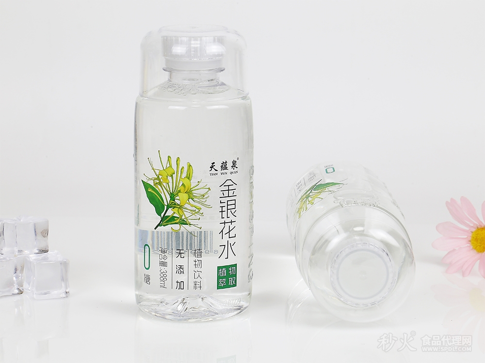 天蕴泉金银花水植物饮料388ml