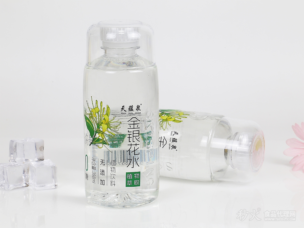 天蕴泉金银花水植物饮料388ml