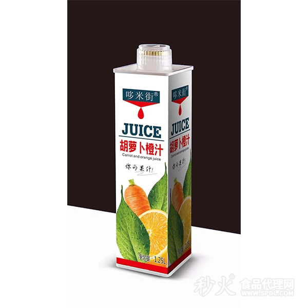 哆米街胡萝卜橙汁1.25L
