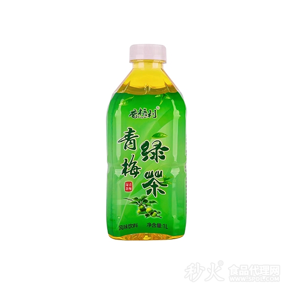 香格利青梅绿茶风味饮料1L