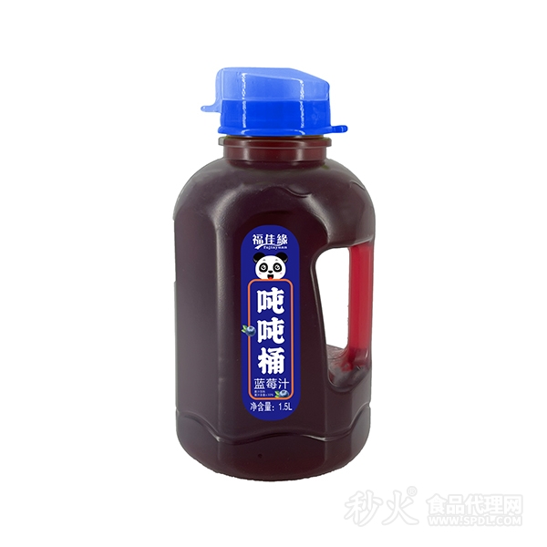 福佳缘吨吨桶蓝莓汁1.5L