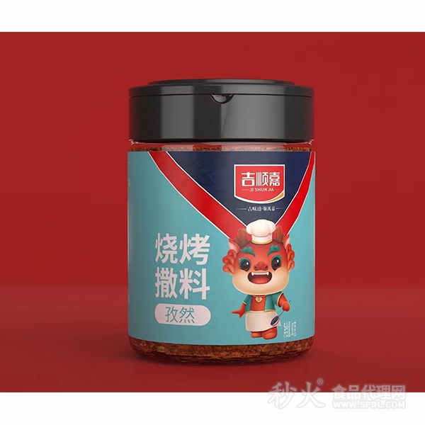 吉顺嘉烧烤撒料孜然味80g