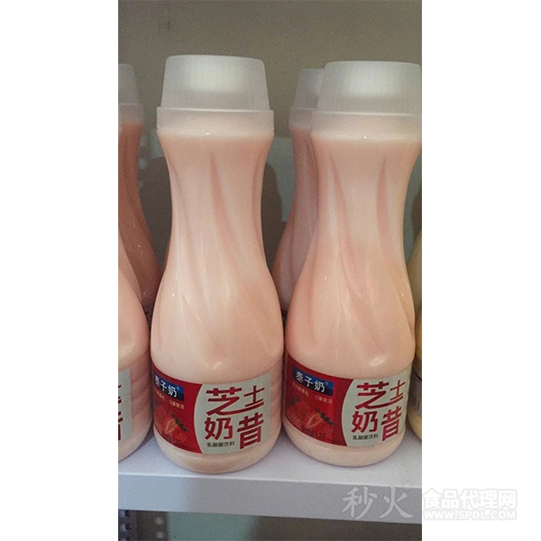 泰子奶芝士奶昔乳酸菌饮料草莓味1.25L