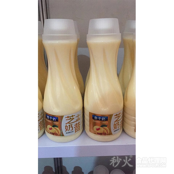 泰子奶芝士奶昔乳酸菌饮料黄桃味1.25L