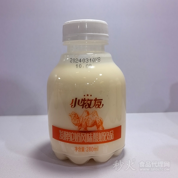 小牧友发酵驼奶风味酸奶饮品280ml