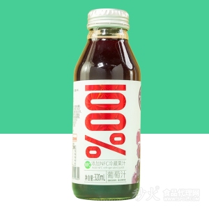 简乐派葡萄汁饮品320ml