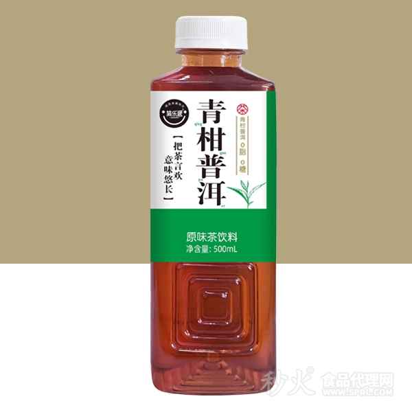 简乐派青柑普洱茶饮料500ml