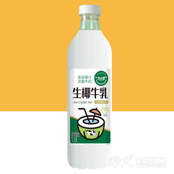 简乐派生椰牛乳饮品1.25L