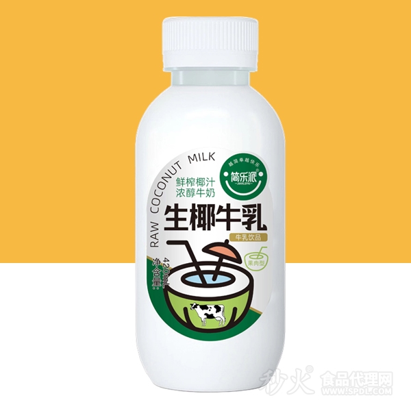简乐派生椰牛乳饮品420ml