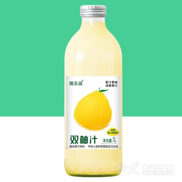 简乐派双柚汁饮料1L