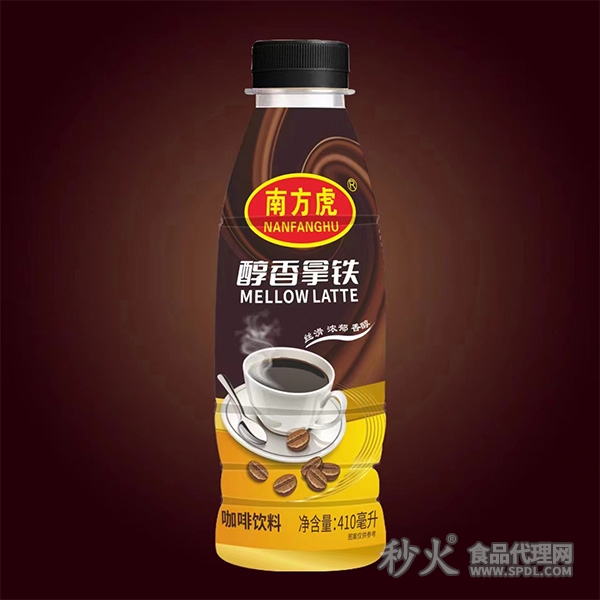 南方虎醇香拿鐵咖啡飲料410ml