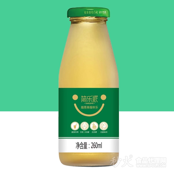 簡(jiǎn)樂(lè)派蘋果醋飲品260ml