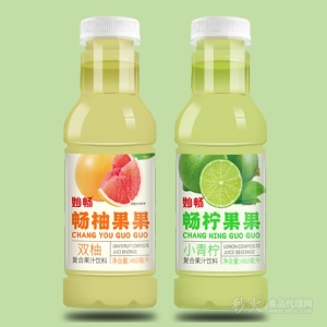 妙畅双柚/小青柠复合果汁饮料460ml