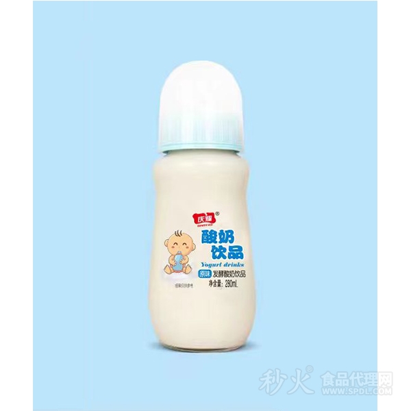 庆耀发酵酸奶饮品原味280ml