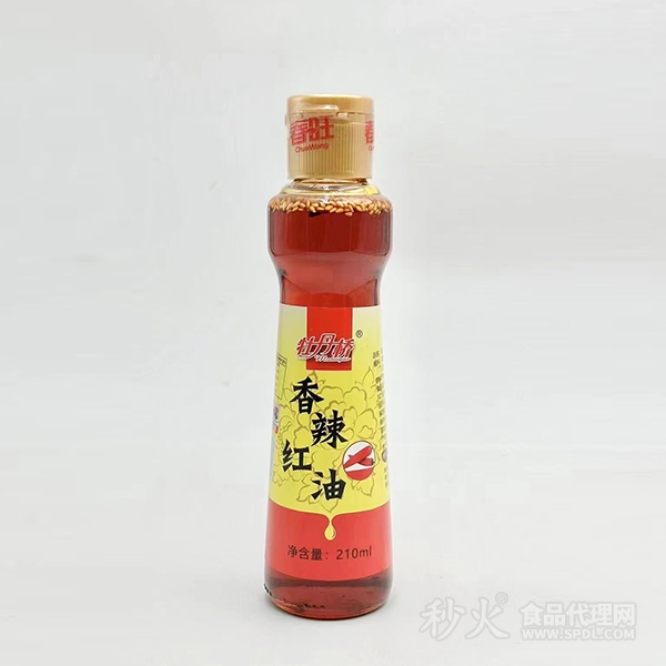 牡丹桥香辣红油210ml