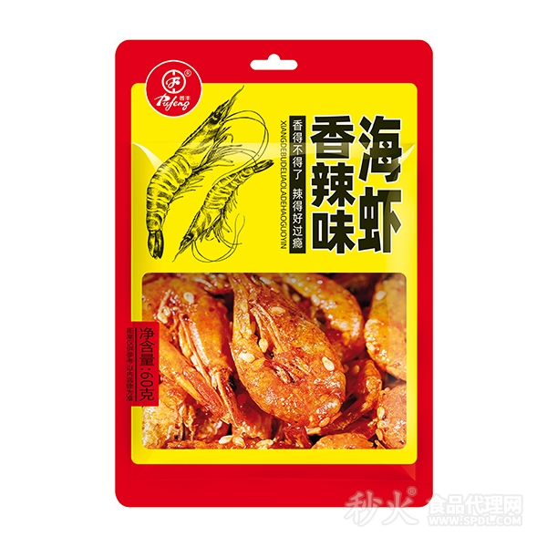 普丰香辣味海虾60g