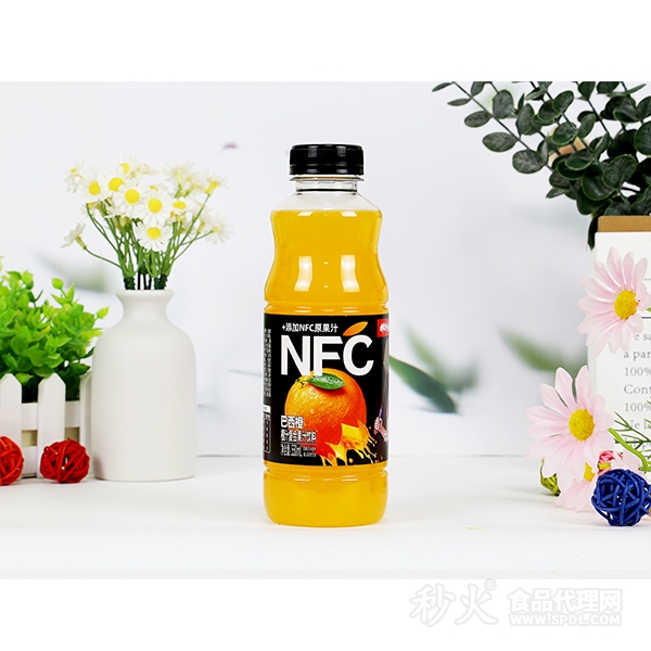 NFC巴西橙橙汁复合果汁饮料550ml