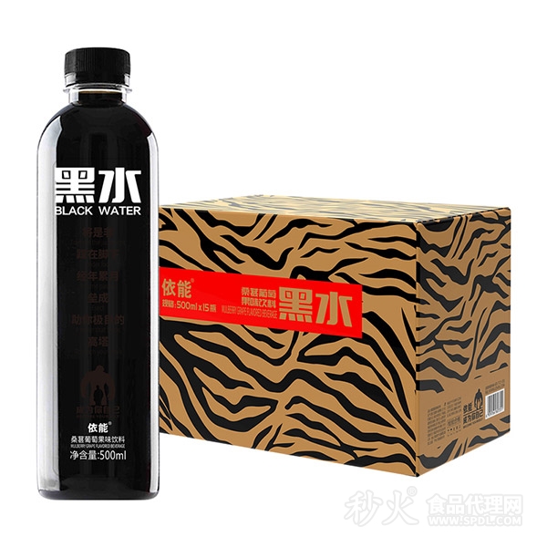 依能桑葚葡萄果味饮料500mlx15瓶