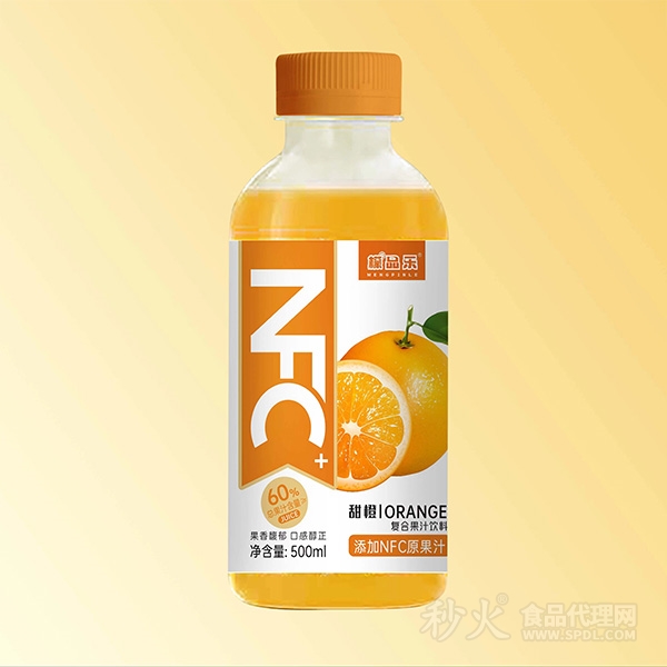 檬品乐甜橙复合果汁饮料500ml