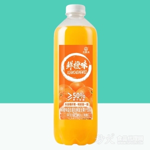 卡妙夫鲜橙复合果汁饮料1.5L
