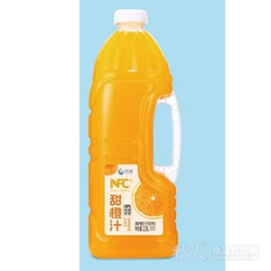 凤湖NFC甜橙汁饮料瓶装