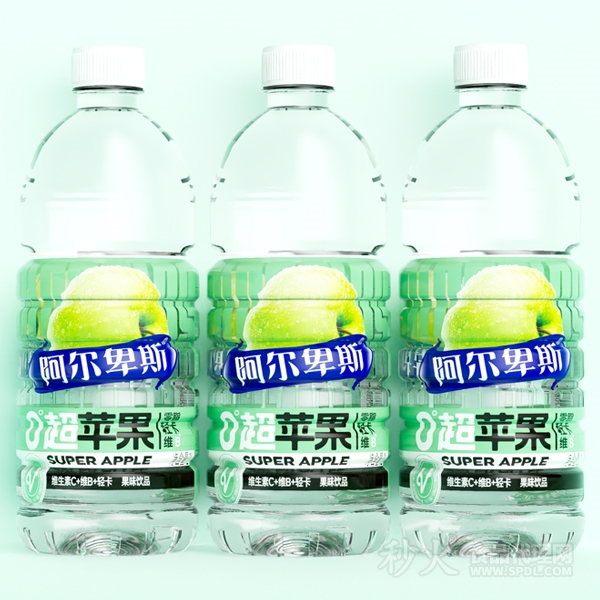 阿尔卑斯0°超苹果果味饮品1L