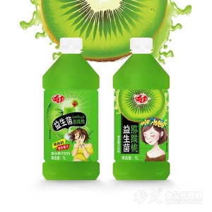 九州能量益生菌猕猴桃复合果汁饮料1L