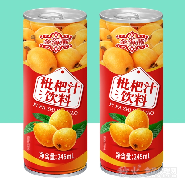 金海燕枇杷汁饮料245ml