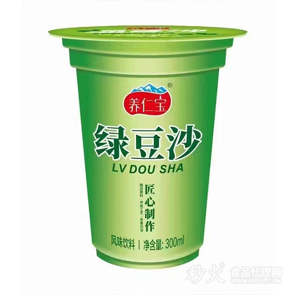 养仁宝绿豆沙风味饮料300ml