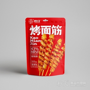 君仔香辣味烤面筋200g