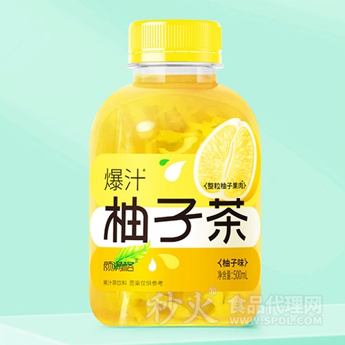 颜满格爆汁柚子茶柚子味500ml
