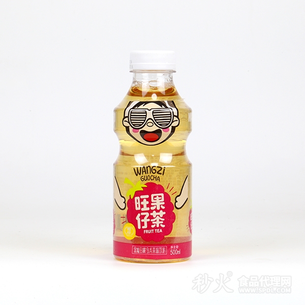 旺仔金桂白桃乌龙茶味饮料500ml