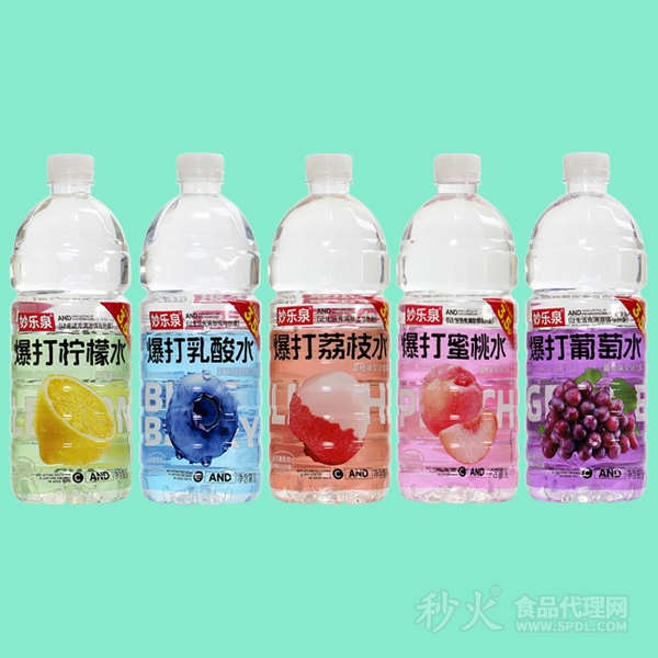 妙乐泉果味水饮品1L