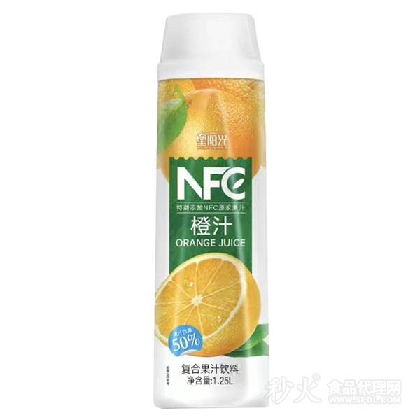 星阳光橙汁复合果汁饮料（含NFC）1.25L
