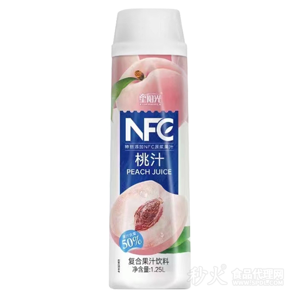 星阳光桃汁复合果汁饮料（含NFC）1.25L