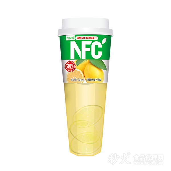 纤菓媛NFC柠檬复合果汁饮料620ml