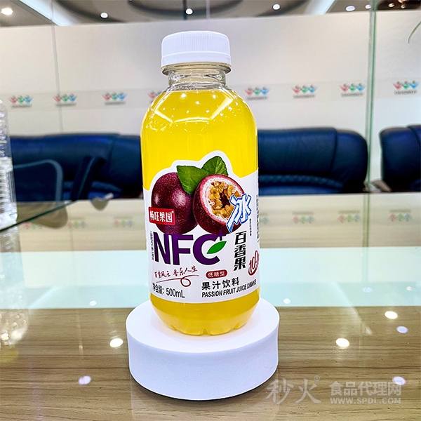 畅旺果园NFC冰百香果果汁饮料500ml