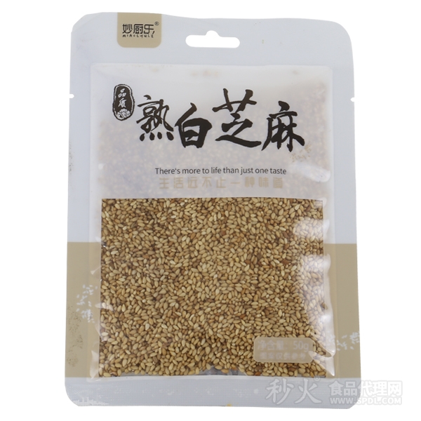 妙厨乐熟白芝麻50g