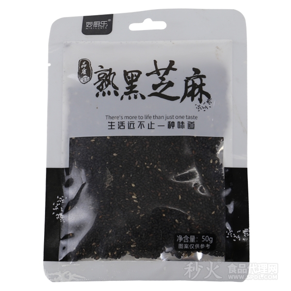 妙厨乐熟黑芝麻50g