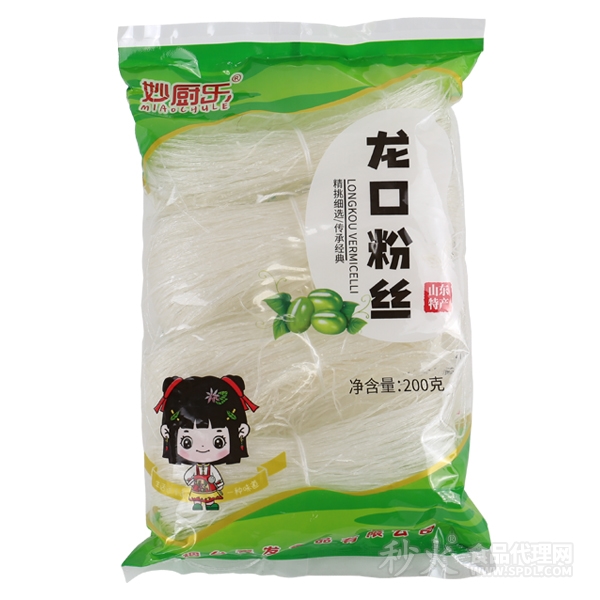 妙廚樂(lè)龍口粉絲200g