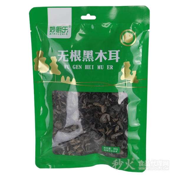 妙厨乐无根黑木耳80g